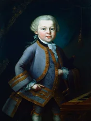 Wolfgang Amadeus Mozart, Oostenrijkse componist, 1761