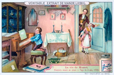 Wolfgang Amadeus Mozart in 1759, 1906