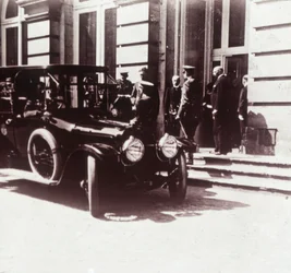 Woodrow Wilson en koning Albert I