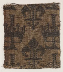 Wollen damast, 1600s - 1700s