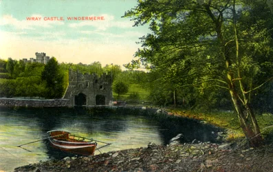 Wray Castle, Claife, Lancashire, begin 20e eeuw