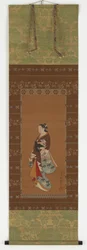 Yujo staand, Edo-periode