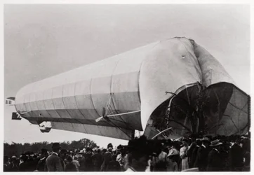 Zeppelin LZ 5 in Goeppingen, Duitsland, 1909 1933