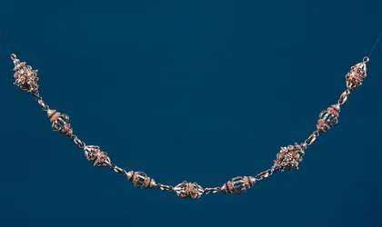 Fragmenten van de ketting van Sigismund III van Polen, ca. 1587