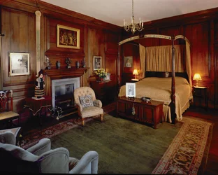 Hoghton Tower, Lancashire: Buckingham Kamer, eind 17e eeuw