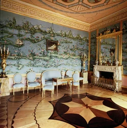 Interieur van de Chinese Blauwe Tekenzaal