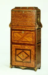 Louis XV gefineerde secretaire cartonnier c.1740