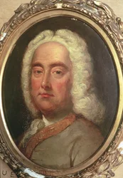 Portret van George Frederick Handel (1685-1759)
