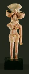 Terracotta Moedergodin, Mohenjodaro, 2300-1750 v.Chr.