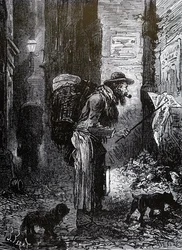 Een Franse voddenraper