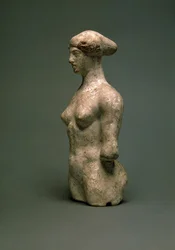 Een Naakte Pop, Grieks, Attisch, ca. 5e eeuw v.Chr. (terracotta)