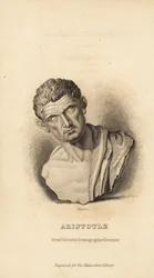 Aristoteles, Griekse filosoof en natuuronderzoeker, 384-322 v.Chr.