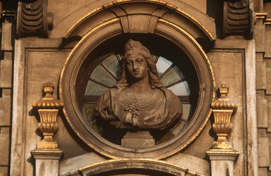 België, Brussel, Grote Markt, decoratief detail
