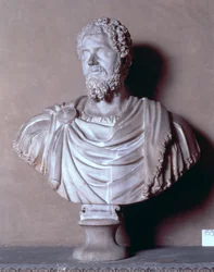 Borstbeeld van Septimius Severus, Romeins