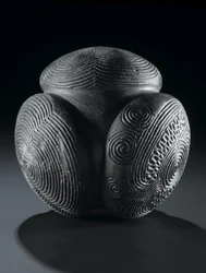 Gesneden bal van Glass Hill, Towie, Aberdeenshire, Neolithisch, c.3000 v.Chr.