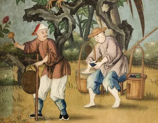 Chinees behang, Wrest Park House