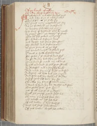 Kopie van de Kroniek van Andrew of Wyntoun, Fol 325 verso, ca. 1550