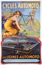 Fietsen Automoto St Etienne - De fabrieken van Automoto, ca. 1914