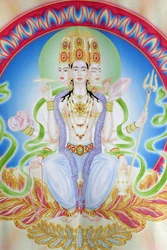 Datatreya afbeelding, Haridwar, India