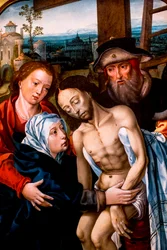 Afdaling van het kruis, toegeschreven aan Peter Coeck van Aelst