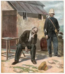 Dreyfus-affaire. 1896 (gravure)