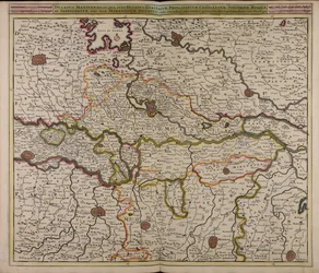 Ducatus Mantuensis : in qua sunt ducatus Guastallae principatuum Castiglionae Solverinae Bosolae et Sabbionettae nec non Mirandolae ducatus : cum ommibus adjacentibus provinciis