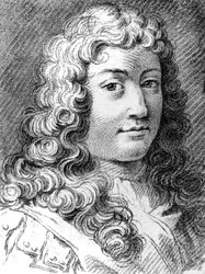 Francois de La Rochefoucauld (1613-1680) Franse auteur en moralist, gravure