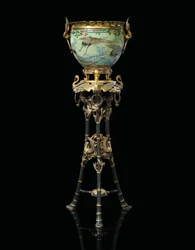 Franse "Japonisme" Jardinière-op-stand, 1874
