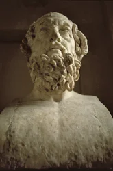 Hoofd van Homerus