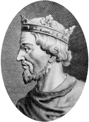 Hendrik I Franse Koning (gravure)