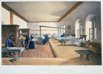 Ziekenhuizen Ziekenhuiszaal, Scutari, Krim