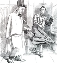 Joseph Chamberlain en William Ewart Gladstone