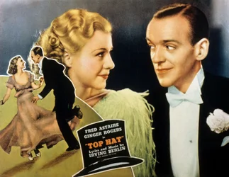 De danser van boven (Top Hat) van Mark Sandrich met Ginger Rogers, Fred Astaire