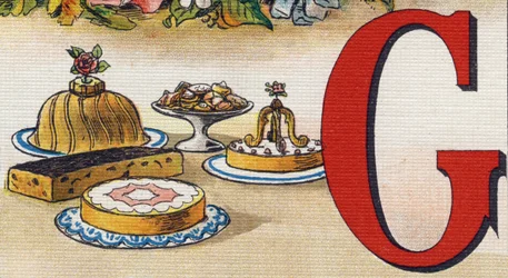 Letter G: taarten
