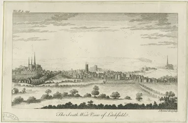 Lichfield - Zuidwestelijk Uitzicht