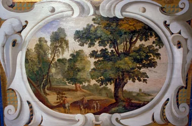 Loire Atlantique Nr. 043 - Kasteel van Haute Goulaine - Beschilderd hout