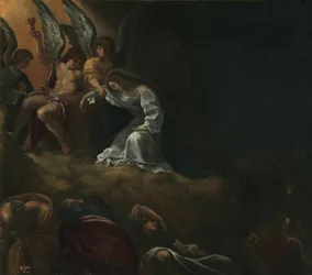 Ludovico Carracci - Oratie in de tuin