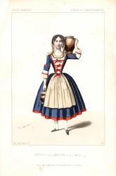 Madame Charlotte Doche, Eugenie Fleury of Marie Charlotte Eugenie Plunkett in de rol van Madeleine in Eugene Scribe