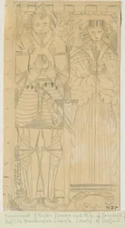 Marchington Kerk - Monument van Walter Vernon