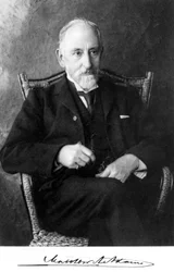 Matthew Algernon Adams, Britse oogarts, ca. 1900