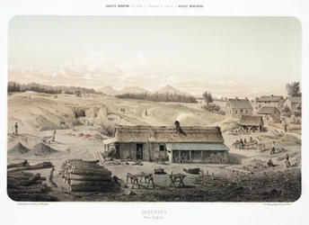 Mijnbouw, Metaalertsen, Open zinkmijn bij Altglück, Uckerath, Duitsland