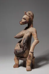 Moeder-en-kind figuur, 1800s-1900s