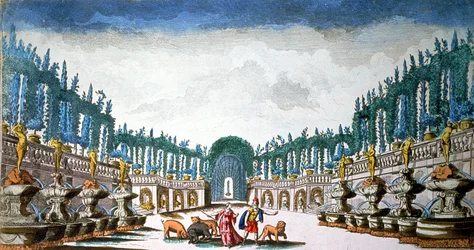 Odysseus met Circe die zijn bemanning in dieren veranderde