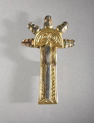 Paar fibulae, Alemannisch, 500-600