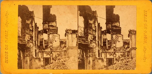Beleg van Parijs (1871): uitzicht op de stad tijdens het beleg door de Pruisen tussen 20/09/1870 en 28/01/1871