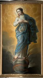 Parochiekerk Onze-Lieve-Vrouw. Interieur. Schilderij.