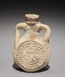 Pelgrimsfles met Sint Menas, 500-700