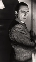 Portret van Bela Lugosi, ca. 1930 (sepia foto)