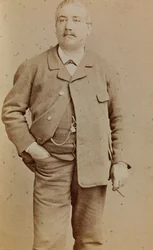 Portret van Henri Foucart overleden in Glasgow op 31/12/1841, gymnastiekleraar van de Prins Imperial, directeur van de school Olympe