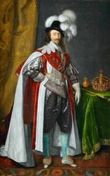 Portret van koning Karel I van Engeland